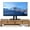 Dark Brown, variant on Wood Monitor Stand with 2 Drawers, Solid Wood Computer Monitor Riser for Desk, Desktop Organizer Shelf with Cable Management, Pen Slots, Natural, No Assembly PMJ-NA