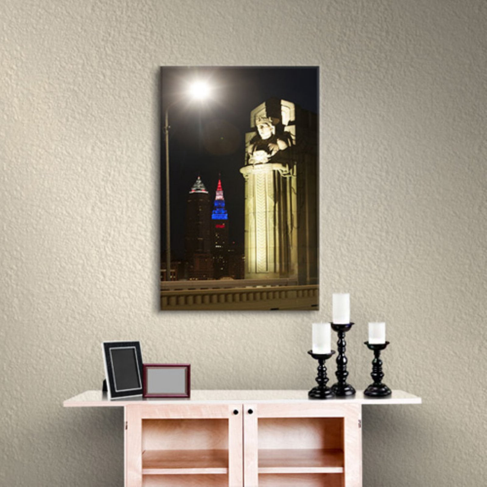 Cody York "Cleveland 6" Floater-Framed Gallery-Wrapped Canvas