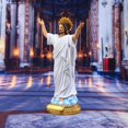 thumbnail image 3 of Jesus Statue Resin Sculptures Figurines Gifts For Christmas And Easter Decor, 3 of 13