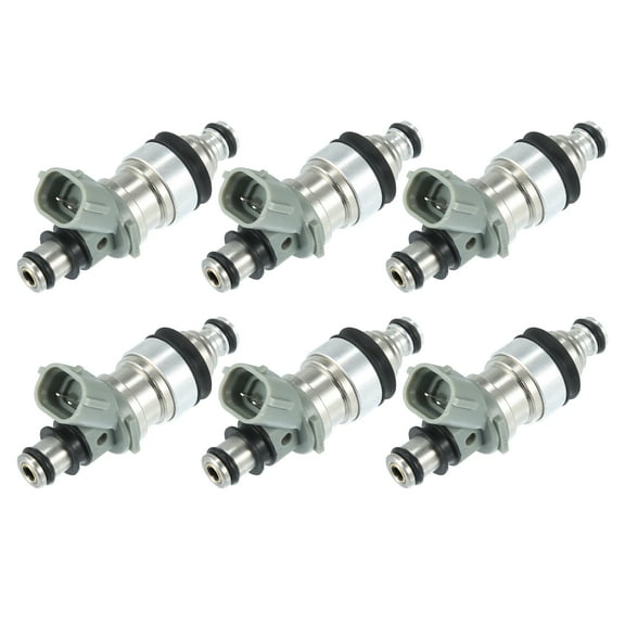23250-62030 Fuel Injector Nozzle Fit for Toyota T100 3.4L Tacoma 4Runner Tacoma 3.4L for Lexus ES300 Camry 3.0L 6 Pcs