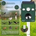 thumbnail image 2 of AMIAEDU 2026 Upgraded Solar Animal Repellent,Mole Repellent Ultrasonic Stakes ,Pest Repeller with Motion Detection for Dog, Raccoon, Skunk, Rabbit, Rodent, 2 of 9