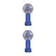 thumbnail image 2 of Ventilador de mano Matsuzay USB recargable 2piezas Azul, 2 of 6