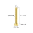 thumbnail image 2 of Unique Bargains Brass Hex Bolts, M4x30mm 30 Pack Fully Thread Grade 4.8 Machine Screws, 2 of 4