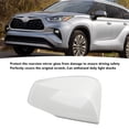 thumbnail image 4 of Car Rearview Mirror Cap Covers for  Highlander 2020–2022, 1 Pair White Door Mirror Covers Caps, Left Right Side Mirror Covers Caps, High Strength and Durability, 4 of 7