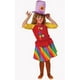 Dress Up America 585-L Clown Filles Arc-en-Ciel - Taille Grande 12-14 – image 1 sur 2
