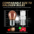 thumbnail image 3 of jinwen 2Pcs 9-30V Blinking Tail Brake Lights Bulbs Lighting Red BAU15S, 3 of 8