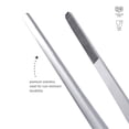 thumbnail image 2 of Pinzas triangulares para barbacoa, acero inoxidable, 35 cm, 2 of 3