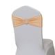 thumbnail image 1 of Funda para silla de banquete de boda, sin lazo, con lazo, cinturón, hebilla de flor, decoración para respaldo de silla, hebilla elástica, respaldo de silla, cinta de hilo, 1 of 5