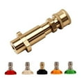 thumbnail image 7 of 1/4 Inch Pressure Washer Adapter With 5 Spray Nozzle Tips Quick Connection, 7 of 7