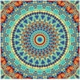 thumbnail image 5 of Mandala Tablecloth Square 60x60 Inch Vinyl Spring Small Table Cloths for Parties Waterproof Fabric Bohomian Tablecloths Decorative for Holiday Home Party Wedding Picnic, 5 of 6