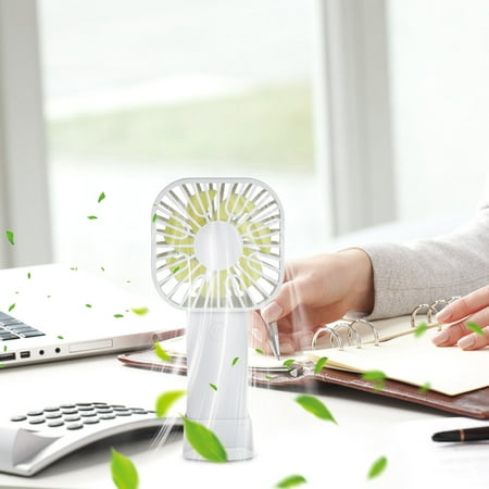 

Clearance New Mini Hanging Neck Small Fan With High Wind Power Portable Silent Fan USB Charging Handheld Small Fan