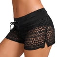 thumbnail image 2 of Conairie Women Swim Bottoms Lace Mesh Full Coverage High Cut Swimsuit Ruched Scrunch Swim Bottom XXL, 2 of 4