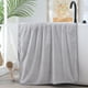thumbnail image 1 of Toalla de baño de terciopelo Toalla para adultos Uso diario en casa Toalla absorbente para cabello seco que no deja pelo Toalla de playa Toalla de baño estampada con tiras Toalla de baño, 1 of 5