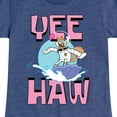 thumbnail image 3 of SpongeBob SquarePants - Sandy Cheeks - Toddler & Youth Girls Short Sleeve Graphic T-Shirt, 3 of 6