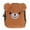 Brown, variant on Taxenne Animal Backpack Stuffed Animal Small Plush Backpack - Size L (Brown)