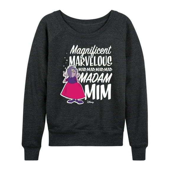 Disney - The Sword And The Stone - MagnifiCan't Madam Mim - Women's Lightweight French Terry Long Sleeve Shirt