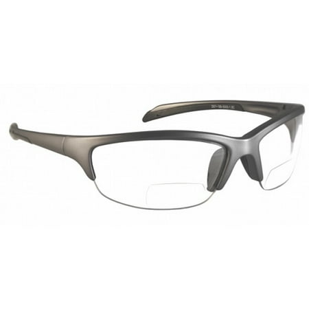 Bifocal Safety Glasses with Polycarbonate Clear Lens +1.5 Power Diopter