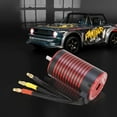 thumbnail image 1 of Motor Sin Escobillas Para Coche RC, Coche Con Control Remoto Aleación De Aluminio 3660 Motor Sin Escobillas 2600KV / 3100KV / 3800KV / 4200KV Para HSP, HPI, WLtoys 1/8 1/10 Coche, 1 of 7