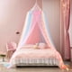 thumbnail image 4 of Dosel de cama para niñas, dosel arcoíris para cama, tienda de juegos con mosquitera princesa para niños, 4 of 4