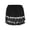 A-Black755, variant on Wxolcjlv Womens Lace Mini Skirt Elastic Waist Scalloped Hem Short Skirts