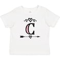 thumbnail image 3 of Inktastic Letter C Monogram Tribal Arrow Girls Baby T-Shirt, 3 of 5