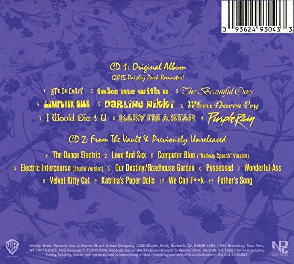 Warner Records, Prince - Purple Rain - Music & Performance - CD