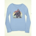 thumbnail image 3 of Retro French Bulldog Close Up Long Sleeve Toddler -Image by Shutterstock,  3 Toddler, 3 of 4