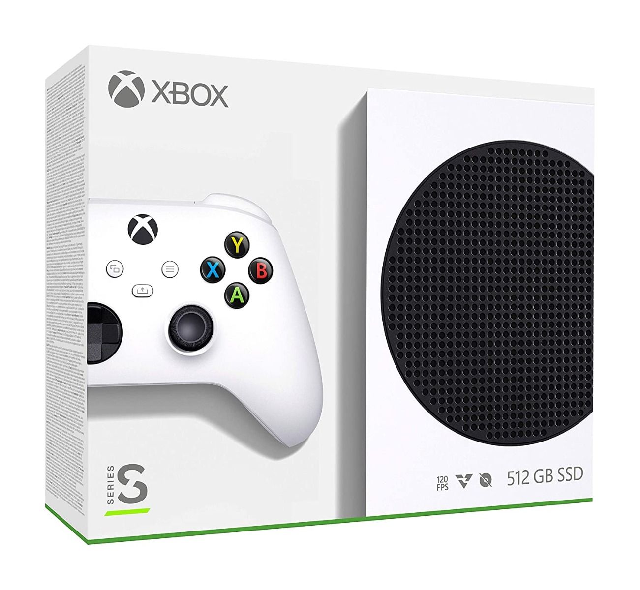 2020 New Xbox 512GB SSD Console - White Xbox Console and Wireless Controller