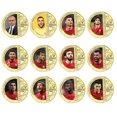 thumbnail image 1 of European Cup Commemorative Suit, Team Badge, Soccer Peripheral Commemorative Coin-Youyoupin, 1 of 4