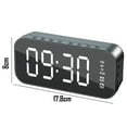 thumbnail image 2 of Loud Alarm Clock for Bedrooms ,Heavy Sleepers Adults,,Dimmer,USB Charger, Bedside Digital Clock with Led Display for Kids,Teens,Seniors,black, 2 of 5