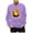 Purple, variant on YDFCWXW Kids Dinosaur Graphic Sweatshirt Shirt, Long Sleeve Pullover Top for Toddler Boys Girls (White, 3-4 Years)