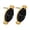 Black, variant on Ladies Cubic Zirconia Earrings Versatile Casual Elegant Minimalist Sparkling Jewelry For Everyday Wear Exquisite Design Fashion Small Stud Earrings for Women compatible with Macrame Earrings Earrings