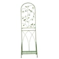 thumbnail image 3 of Enrejado de jardín decorativo con soporte para plantas y flores para césped, interior y exterior. Verde, 3 of 8