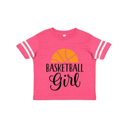 

Inktastic Basketball Girl Sports Gift Toddler Toddler Girl T-Shirt