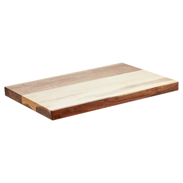 The Pioneer Woman Patchwork Medley 3-Piece Acacia Cutting Board Set 