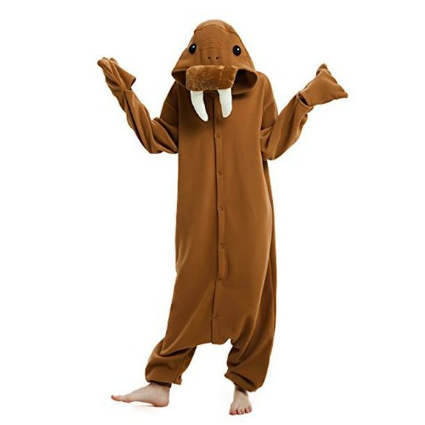 Ifboxs Christmas Walrus Animal Onesie Pajamas Cosplay Costume Lounge ...