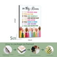 thumbnail image 3 of Inspirational Diversity Wall Art in This Room Watercolor Canvas Painting Prints for Classroom Office Wall Decor-1 Poster Wrapped Wooden Frame Wall Decor,Canvas Wall Art for Living Room,Bedroom,Office, 3 of 6