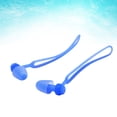 thumbnail image 3 of 4Set Waterproof Ear Plugs for Swimming Pool in Blue with Noise Reduction Feature, 3 of 8