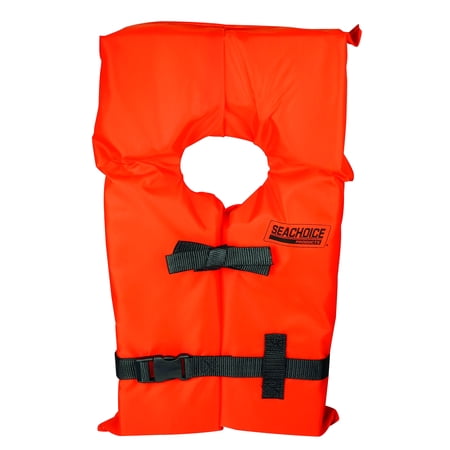 Seachoice Universal Type II USCGA Life Vest, Orange - Walmart.com
