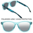 thumbnail image 5 of Joopin Sunglasses for Women Men, Polarized Womens Classic Retro Trendy Square Mirrored Sun glasses UV400 Protection, 5 of 8