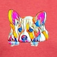 thumbnail image 3 of CafePress - Colorful Corgi Puppy T Shirt - Womens Tri-blend T-Shirt, 3 of 4