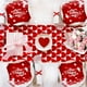thumbnail image 4 of Servilletas con estampado de corazones para San Valentín | Paquete de 20 servilletas desechables para cóctel de 16,5 x 16,5 cm | Artículos decorativos de papel para celebraciones románticas, 4 of 5
