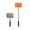 Orange-OR Home Decor, variant on karymi Telescopic Car Window Cleaning Brush with Microfiber Head 12.6 to 19.9 Inch Adjustable Aluminum Handle for Windshield Condensation Dust Removal Mens Gifts