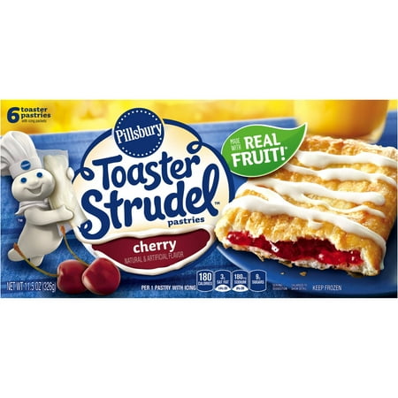 Pillsbury Toaster Strudel Pastries Cherry - 6 CT