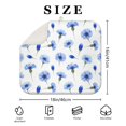 thumbnail image 4 of Pioneer Flower Floral Print Pattern Kitchen Dish Drying Mat 1 Pack, Ultra Absorbent Microfiber Drainer Mat, 16"x18", 4 of 6