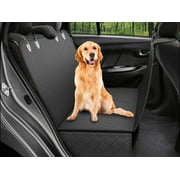 Dog Back Seat Cover Protector - With Adjustable Straps, Waterproof, Scratchproof, Nonslip, Hammock For Dogs Backseat Protection
