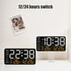 thumbnail image 4 of Reloj electrónico para muebles de oficina en casa, reloj despertador digital multifuncional, reloj LED con pantalla de fecha y temperatura, reloj digital, 4 of 6