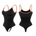 thumbnail image 5 of Shapewear Bodysuit for Daily Leisure with Strap Detailing - Seamless Solid Color Shaping Garment for All Seasons with Versatile Wear, 5 of 5