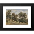 thumbnail image 2 of Theodor Von Hörmann 24x17 Black Modern Framed Museum Art Print Titled - Mountain Slope with Tree, 2 of 5