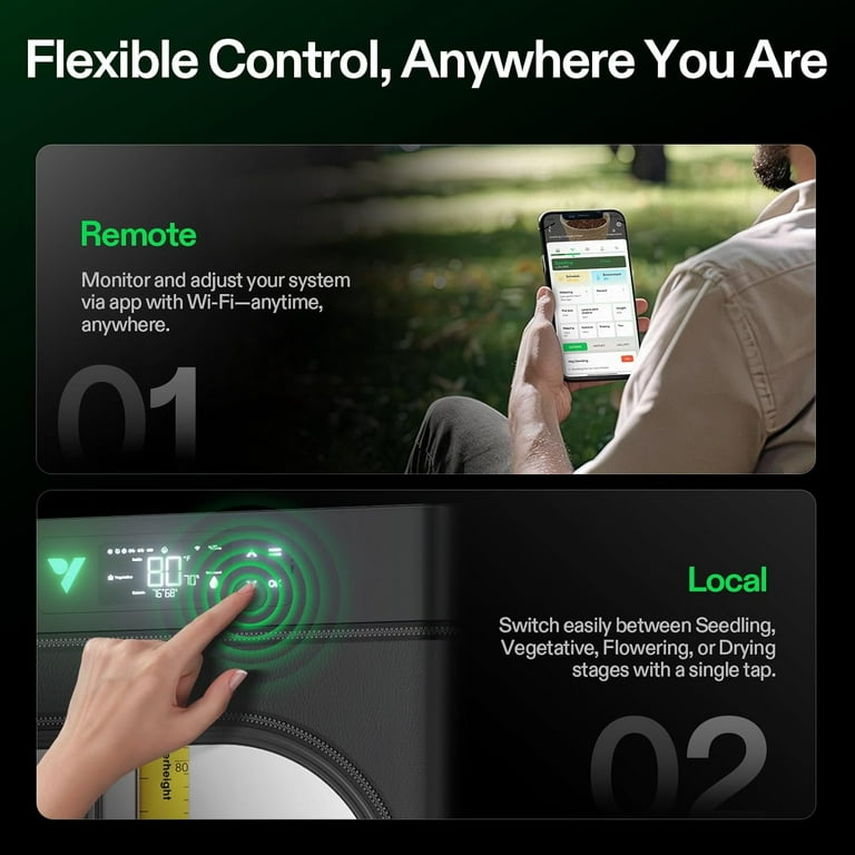 VIVOSUN VGrow All-in-One Smart Grow Box,Professional System with